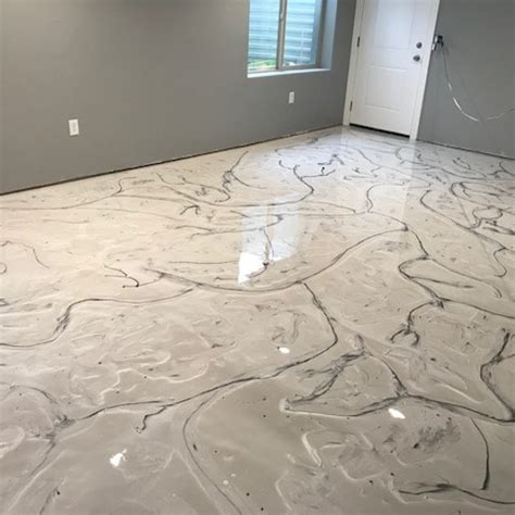 metallic epoxy interior house floors pros and cons|metallic epoxy floor patching.